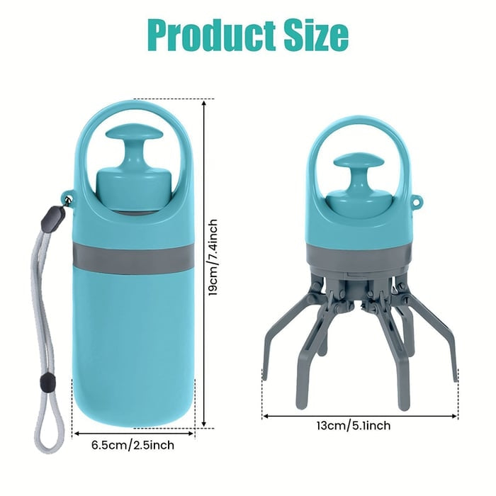 🐾Portable Poop Scooper with Bags