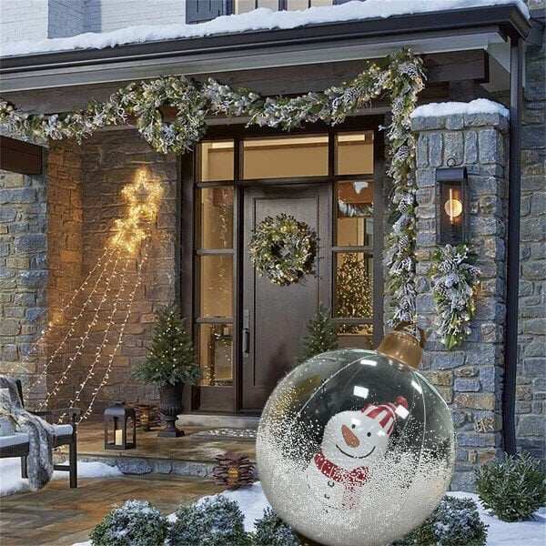 🎄Christmas Sale-24 Inch Outdoor Christmas PVC Inflatable Decorated Ball