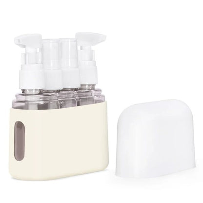 🎁 Mini Shampoo Dispenser Portable Travel Bottle Set