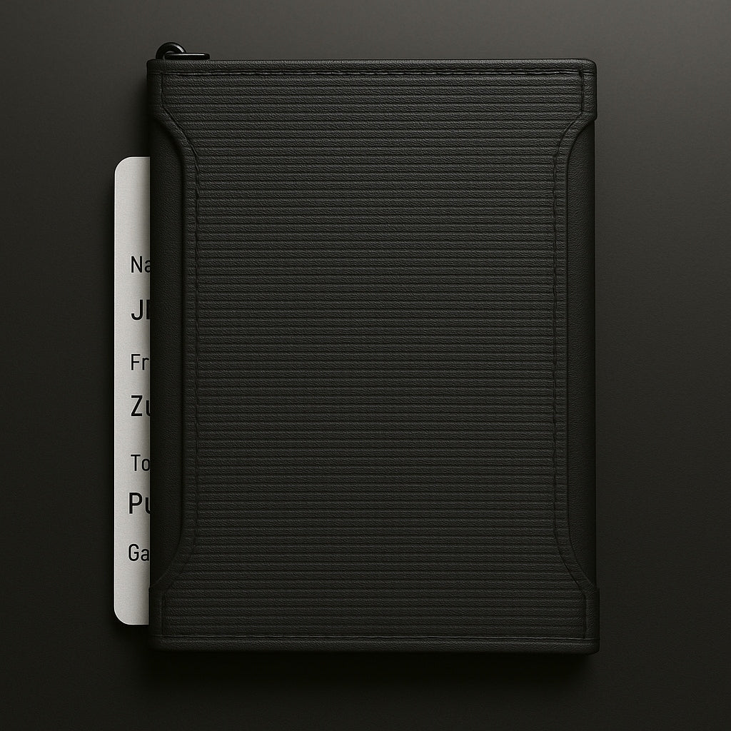 RFID Travel Wallet - Passport Holder & Travel Organizer