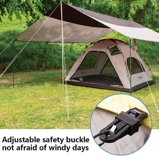 ⛺Adjustable Heavy Duty Lock Grip for Tarp & Shade Cloth