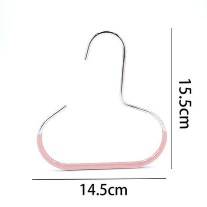 🧢Durable Steel Hangers: Maximize Closet Space with Versatile Storage