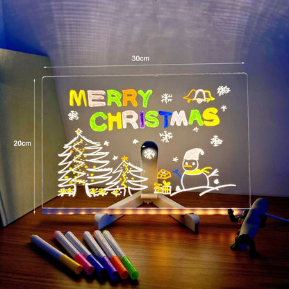 ⏰Limited Sale 50% OFF!!🎄50K+ SOLD! 🎁The perfect gift for them🎁LED Note Board with Colors🎨