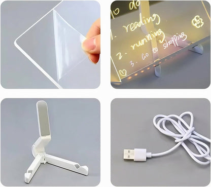 ⏰Limited Sale 50% OFF!!🎄50K+ SOLD! 🎁The perfect gift for them🎁LED Note Board with Colors🎨