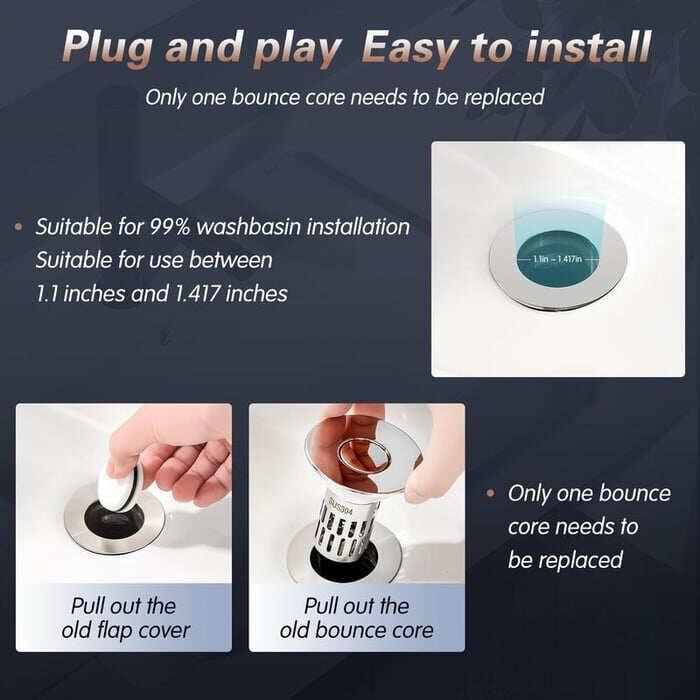 🎄Christmas Sales 48% OFF - Universal Stainless Steel Drain Strainer (BUY 2 GET 1 FREE)