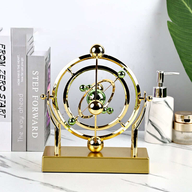 ⏳🌀Time-limited Special⌛Celestial Orbit Perpetual Motion Pendulum - Creative Home Rotary Decoration🚀