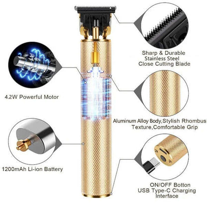 🪒Cordless Zero Gapped Trimmer Hair clipper