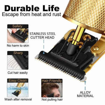 🪒Cordless Zero Gapped Trimmer Hair clipper