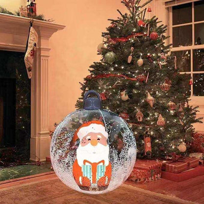 🎄Christmas Sale-24 Inch Outdoor Christmas PVC Inflatable Decorated Ball