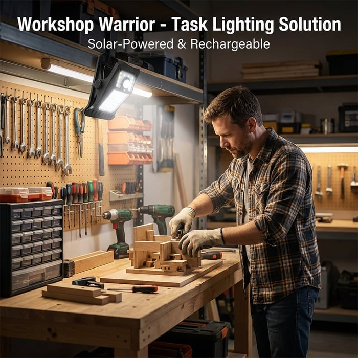 🌟Outdoor solar garden lights and motion-activated lights