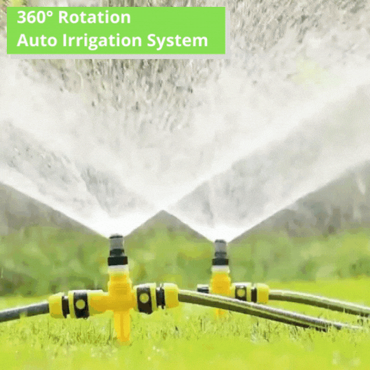 💦360° Rotation Auto Irrigation System