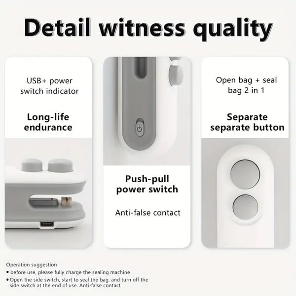 🍽️ ✨ Ultimate Home Sealing Machine - For Long-Lasting Freshness & Flavor