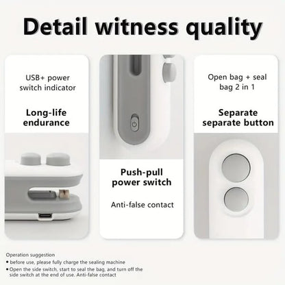 🍽️ ✨ Ultimate Home Sealing Machine - For Long-Lasting Freshness & Flavor