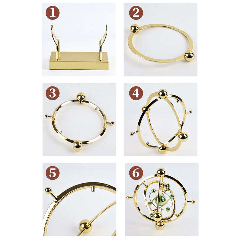 ⏳🌀Time-limited Special⌛Celestial Orbit Perpetual Motion Pendulum - Creative Home Rotary Decoration🚀