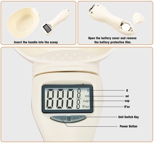 🎁Food Measuring Scoop Scale