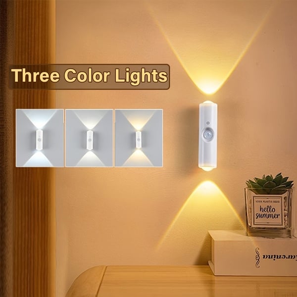 🔥Hot Sale - Rechargeable Smart LED Motion Sensor Ambient Light
