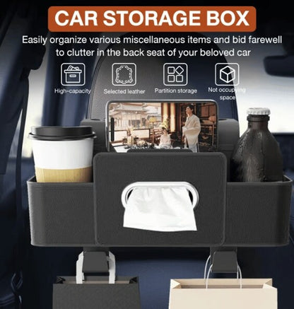 🚘✨3-in-1 Car Backseat Organizer