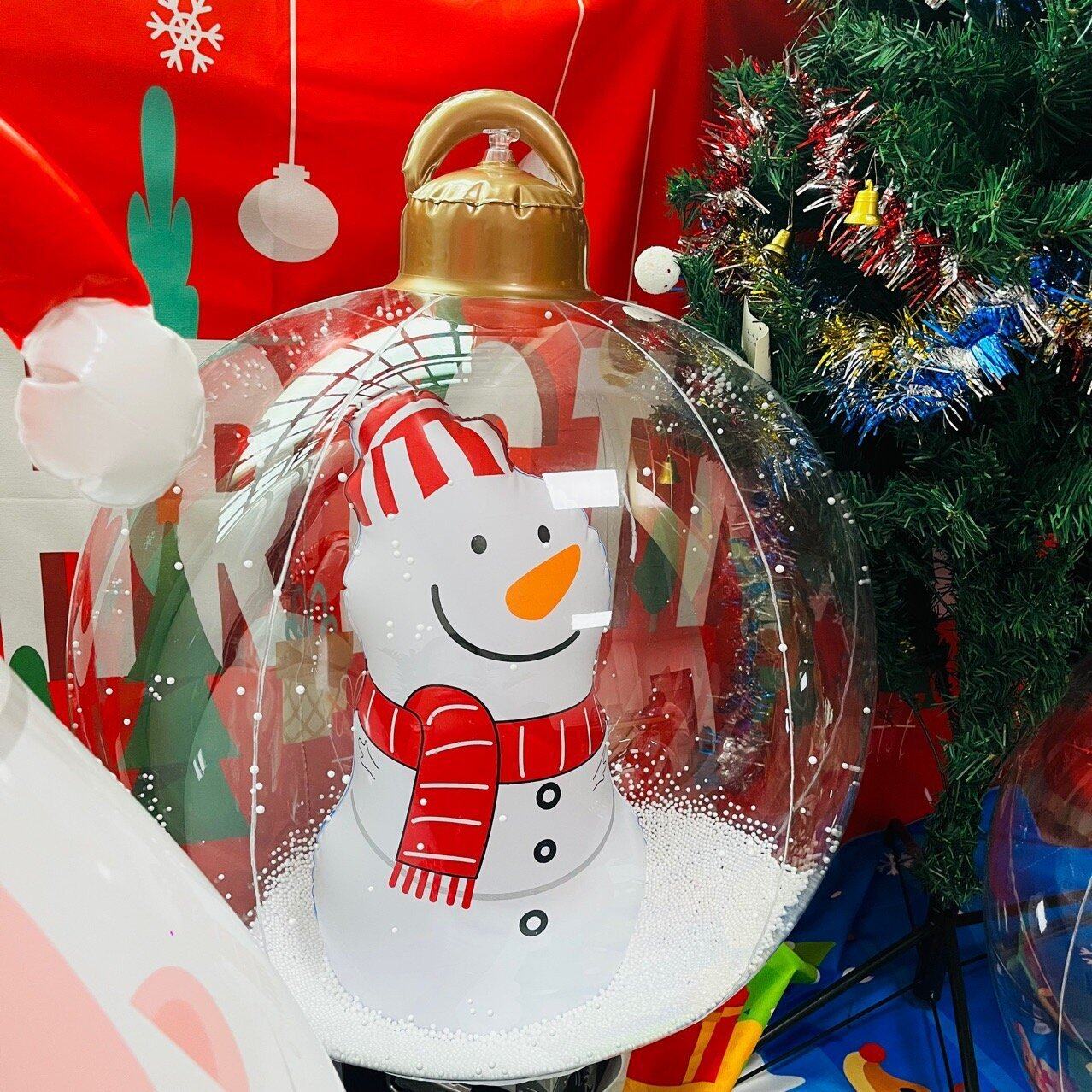 🎄Christmas Sale-24 Inch Outdoor Christmas PVC Inflatable Decorated Ball