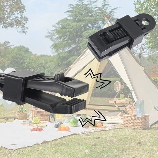 ⛺Adjustable Heavy Duty Lock Grip for Tarp & Shade Cloth