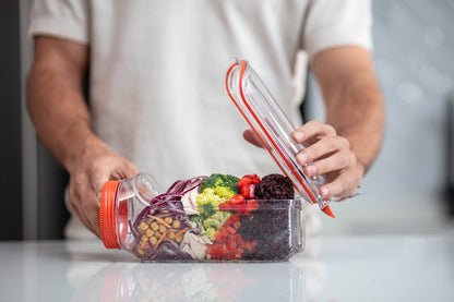 🥗Side-Opening Salad and Vegetable Storage Container
