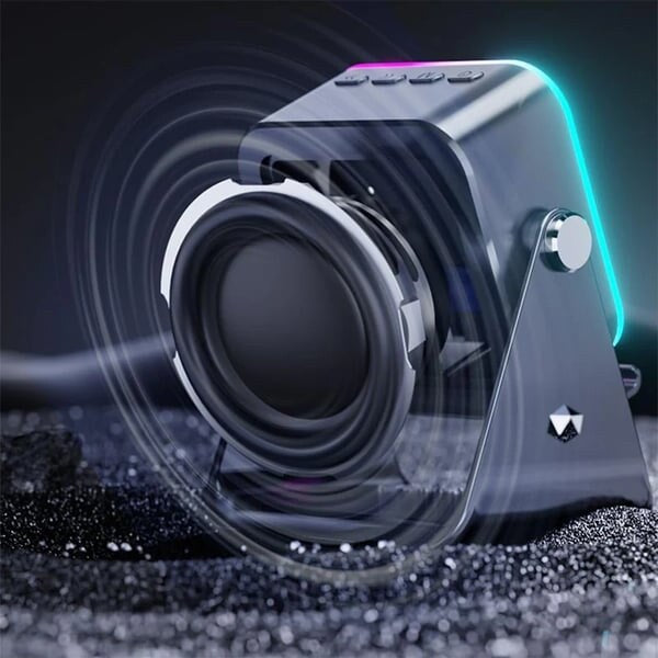 🎶📱 5-in-1 Wireless Induction Bluetooth Speaker with Adjustable Phone Stand