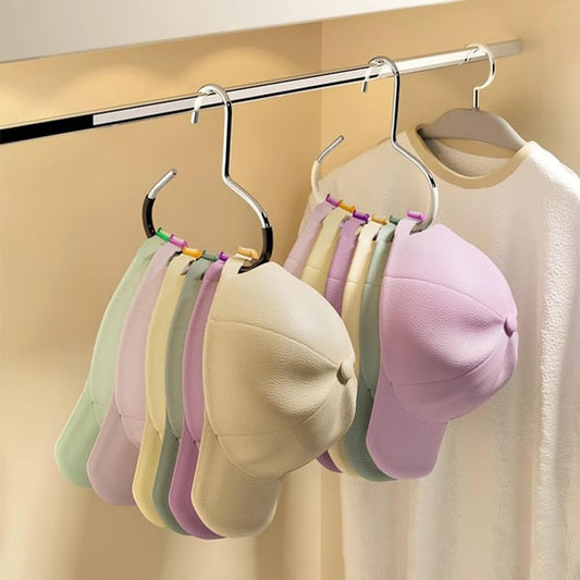🧢Durable Steel Hangers: Maximize Closet Space with Versatile Storage
