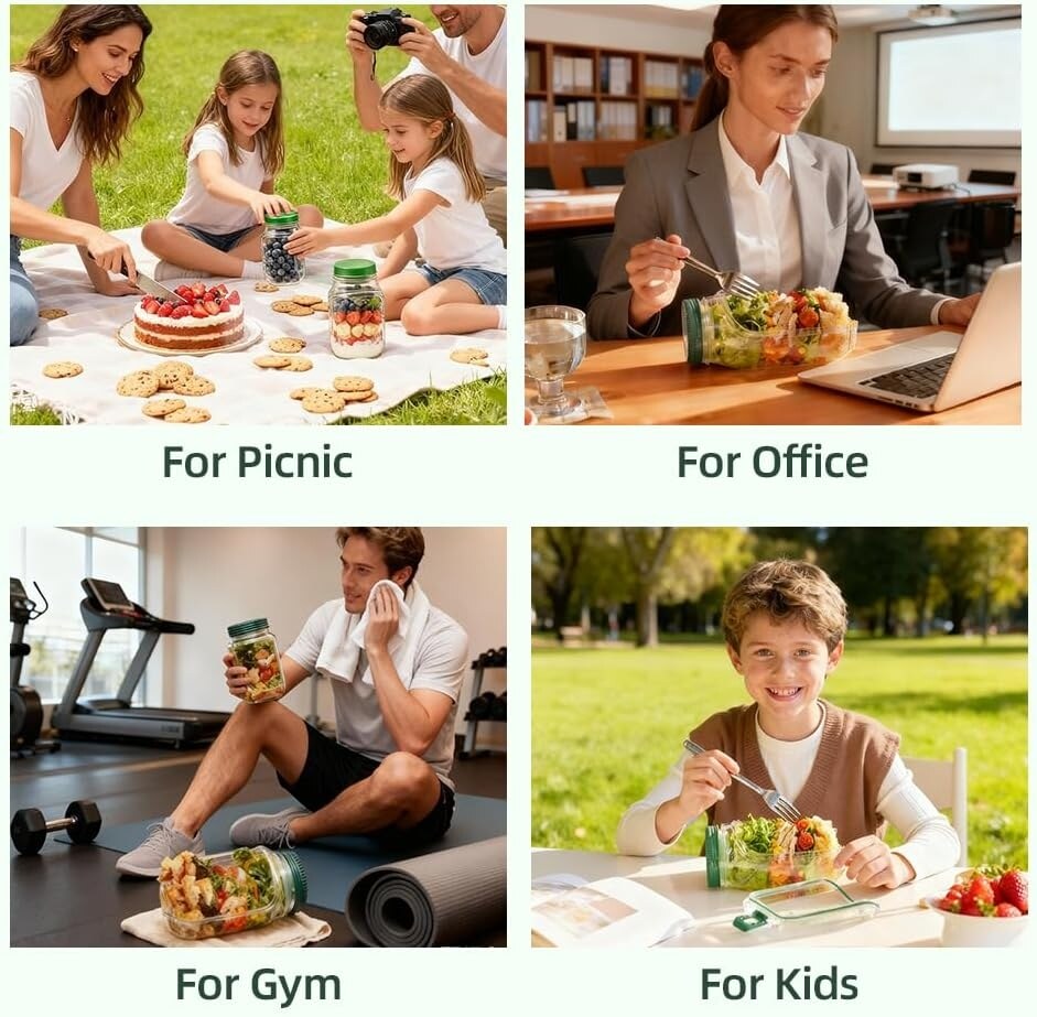 🥗Side-Opening Salad and Vegetable Storage Container