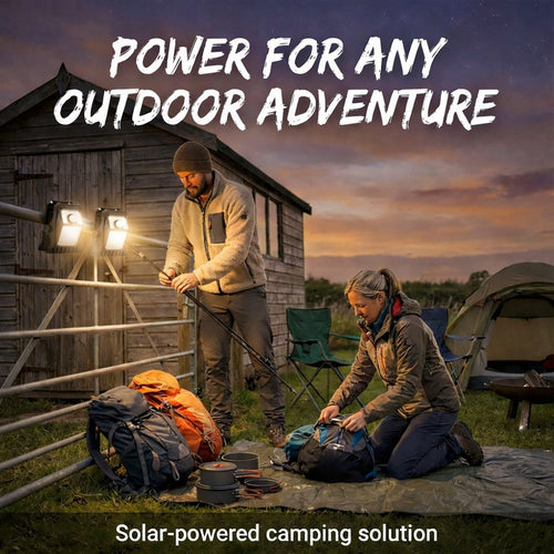 🌟Outdoor solar garden lights and motion-activated lights