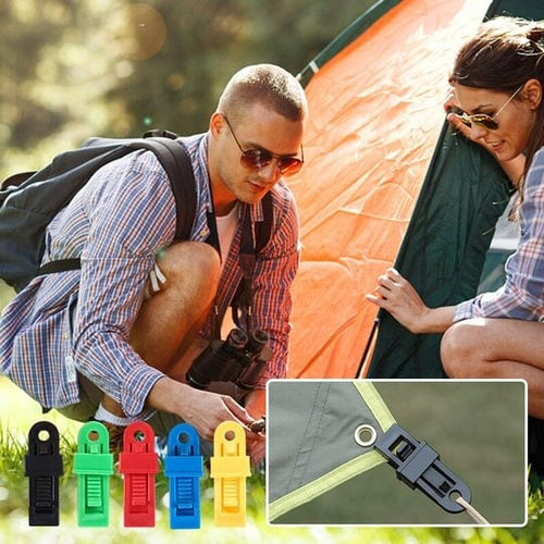 ⛺Adjustable Heavy Duty Lock Grip for Tarp & Shade Cloth