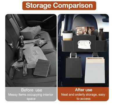 🚘✨3-in-1 Car Backseat Organizer