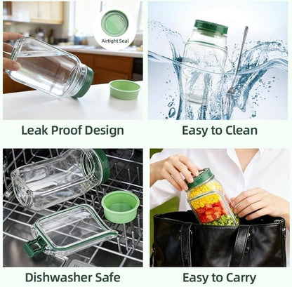 🥗Side-Opening Salad and Vegetable Storage Container