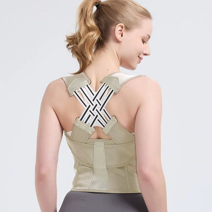 ⏰Limited Sale 50% OFF!!⏰Adjustable Back Posture Belt Office Home Gym Unisex