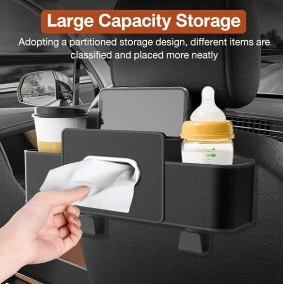 🚘✨3-in-1 Car Backseat Organizer