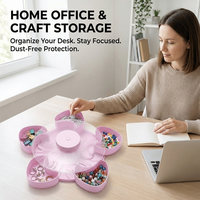 🍪Divided Spin and Snack Serving Tray