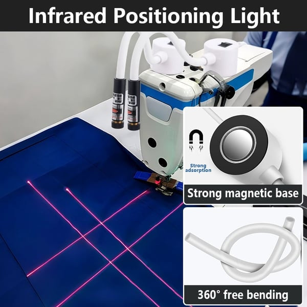 🔥NEW YEAR SALE - Magnetic Positioning Quilting Light for Sewing Machine