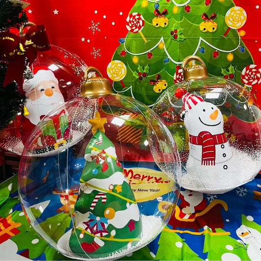 🎄Christmas Sale-24 Inch Outdoor Christmas PVC Inflatable Decorated Ball