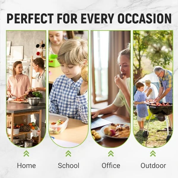 💫 65K+ SOLD! 🛍️ Reusable Aluminum Foil Storage Bags – Durable, Leakproof & Reusable for Everyday Use 🌿