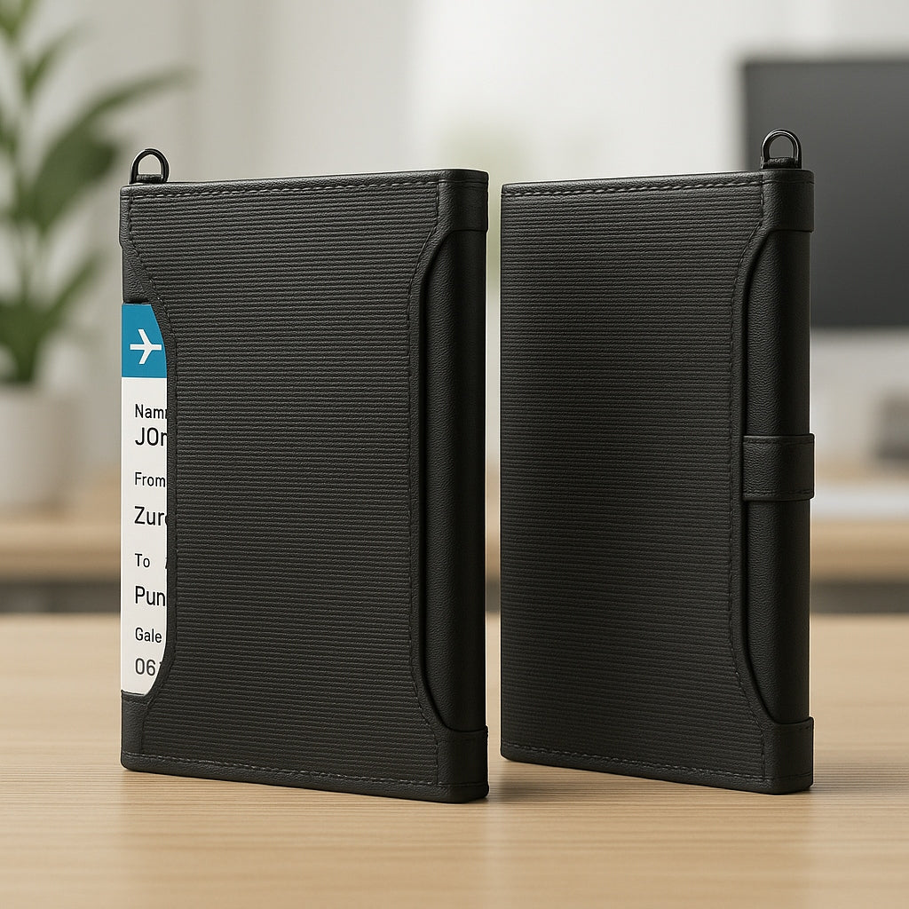 RFID Travel Wallet - Passport Holder & Travel Organizer