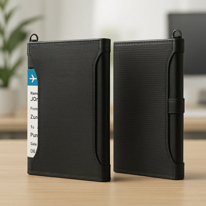 RFID Travel Wallet - Passport Holder & Travel Organizer