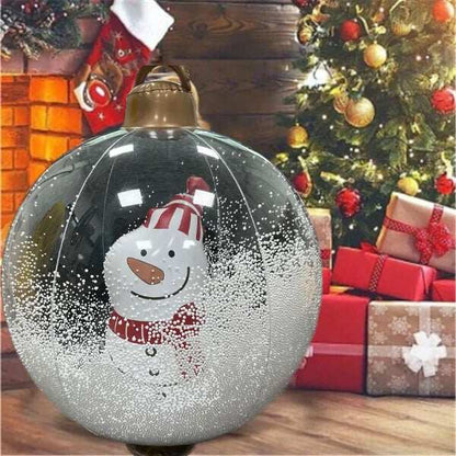 🎄Christmas Sale-24 Inch Outdoor Christmas PVC Inflatable Decorated Ball