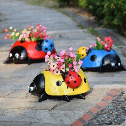 🐞Seven-Spotted ladybug flower pot