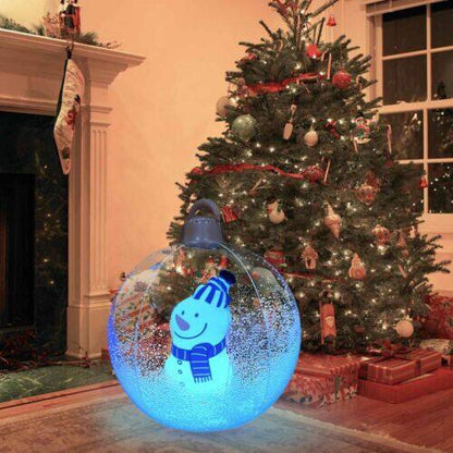 🎄Christmas Sale-24 Inch Outdoor Christmas PVC Inflatable Decorated Ball