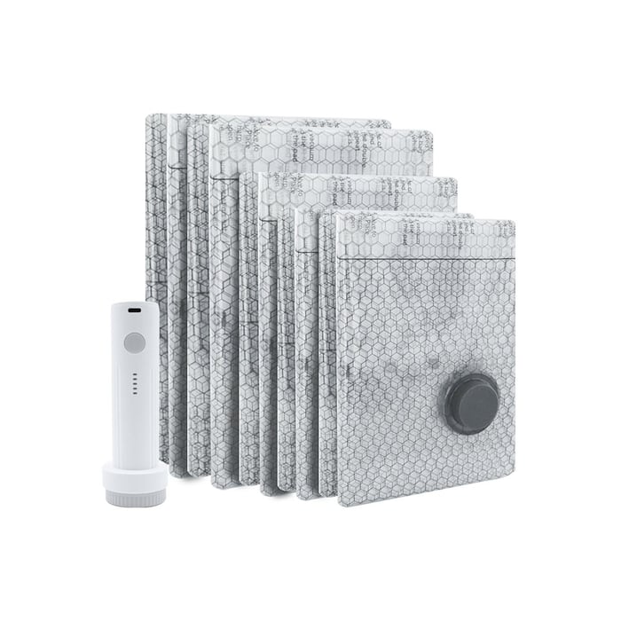 🏆⚡ 50K+ SOLD! Cordless Travel Vacuum Storage Compression Bag