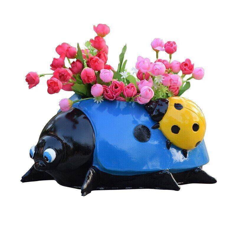🐞Seven-Spotted ladybug flower pot