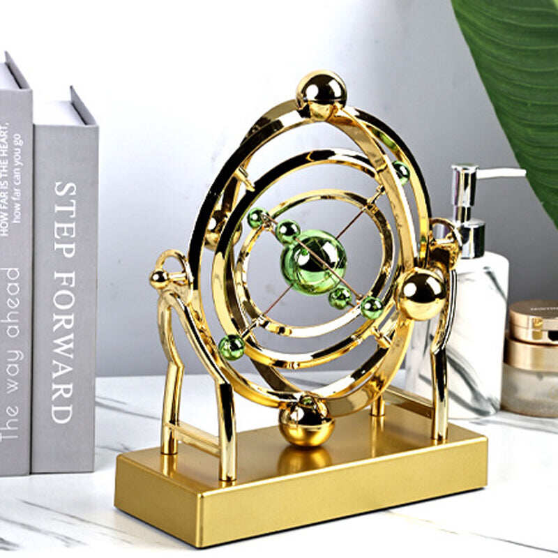 ⏳🌀Time-limited Special⌛Celestial Orbit Perpetual Motion Pendulum - Creative Home Rotary Decoration🚀