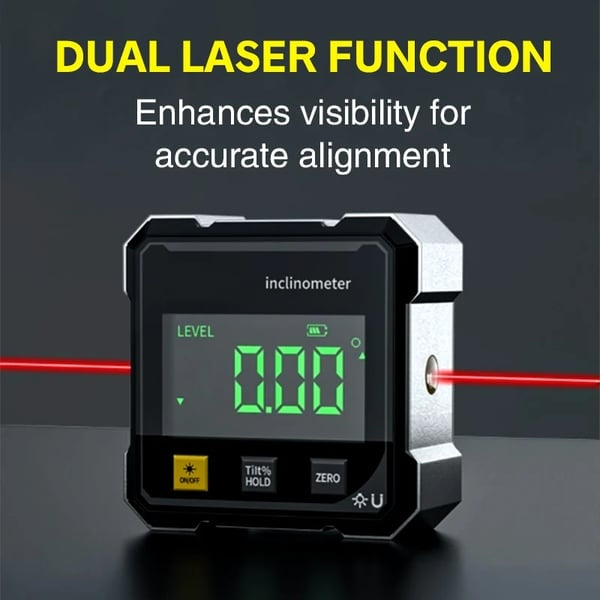 📐Digital Laser Angle Finder Protractor Tool