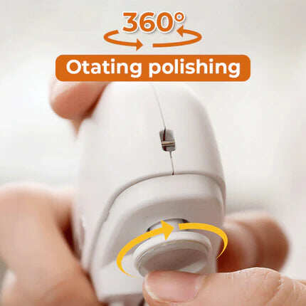 🎁 Perfect for All Ages 👵👶 3-in-1 Automatic Electric Nail Clipper with Polishing
