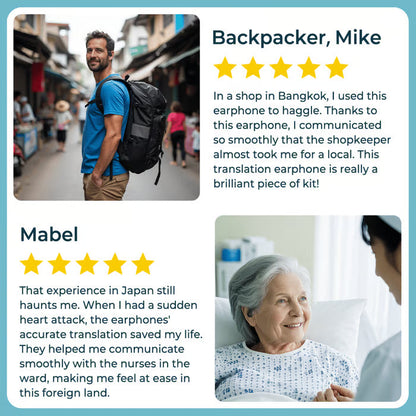 🏆#1 Best Seller ⚡⏰AI Translation Wireless OWS Bluetooth5.4 Earphones (Fit iOS & Android)