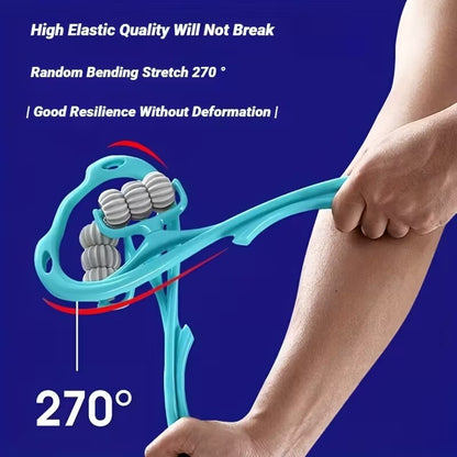 🥰Multifunctional Manual Six-wheel Neck Massager Massage Relieve Roller Massage Tool