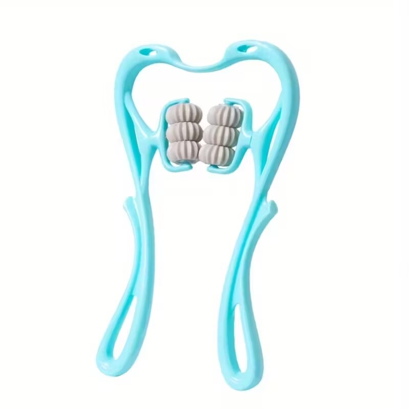 🥰Multifunctional Manual Six-wheel Neck Massager Massage Relieve Roller Massage Tool